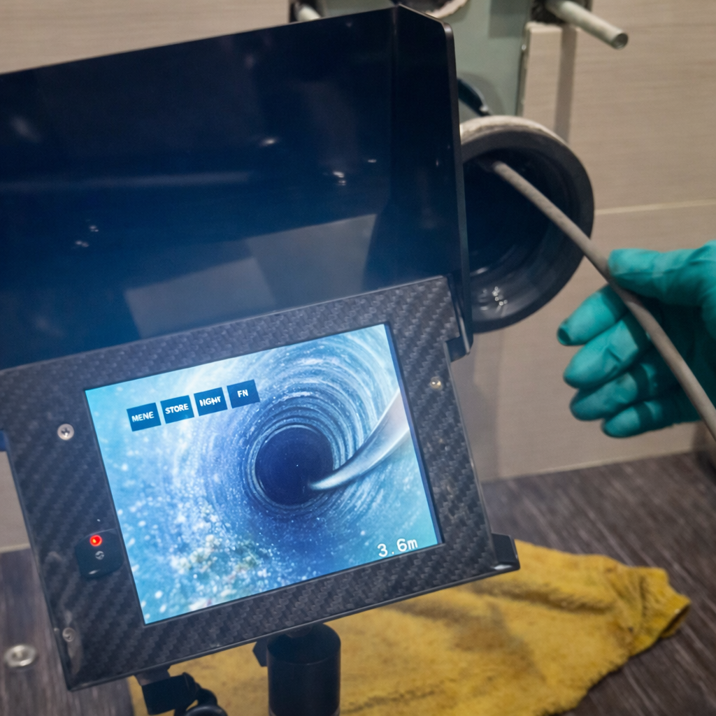 Inspection caméra et Curage des canalisations